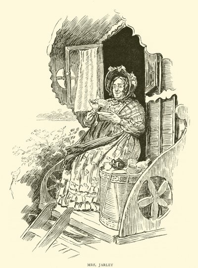 Mevrouw Jarley door Harold Copping
